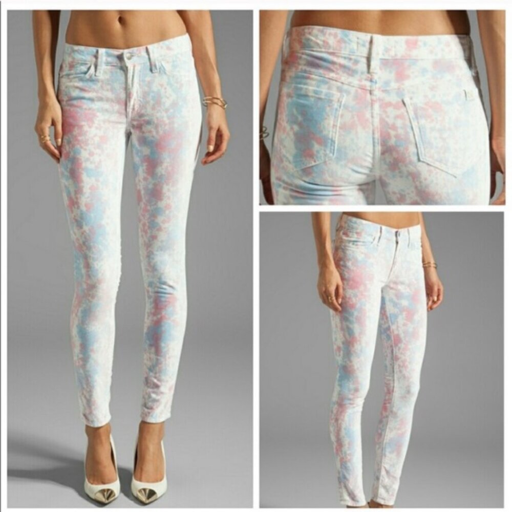 NWOT Wildfox Marianne Hearbeat Velvet Skinny Jeans